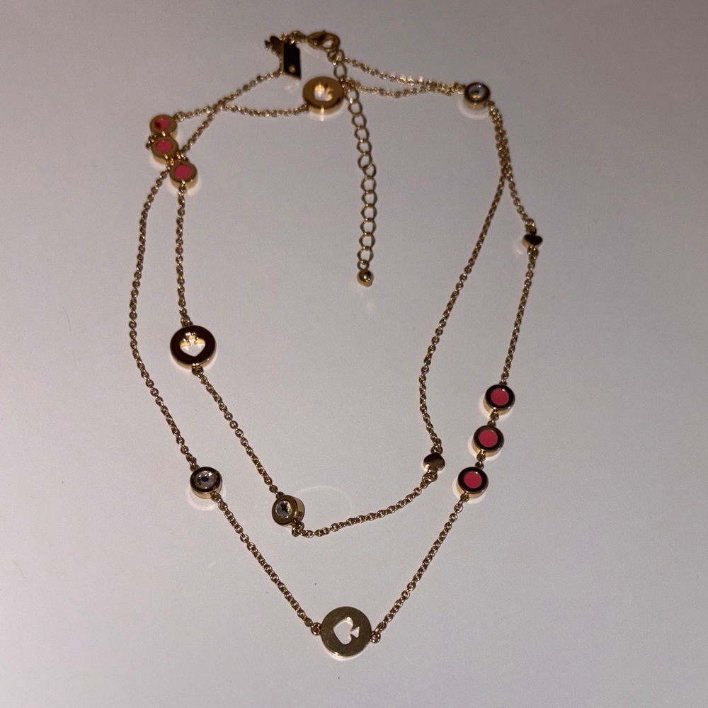 Kate Spade Necklace 32” plus 3” extender like new